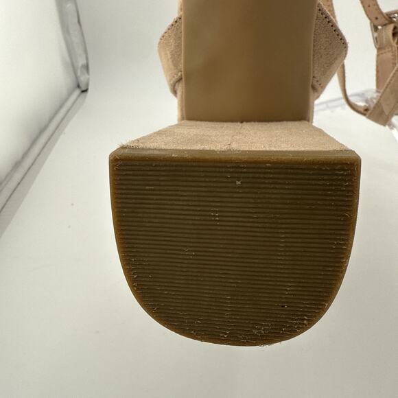 CHINESE LAUNDRY Theresa platform block heel sandal, Bone, BRAND Size 9 EUC - Picture 11 of 11